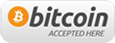 We accept payments in bitcoin