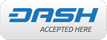 We accept Dash payments